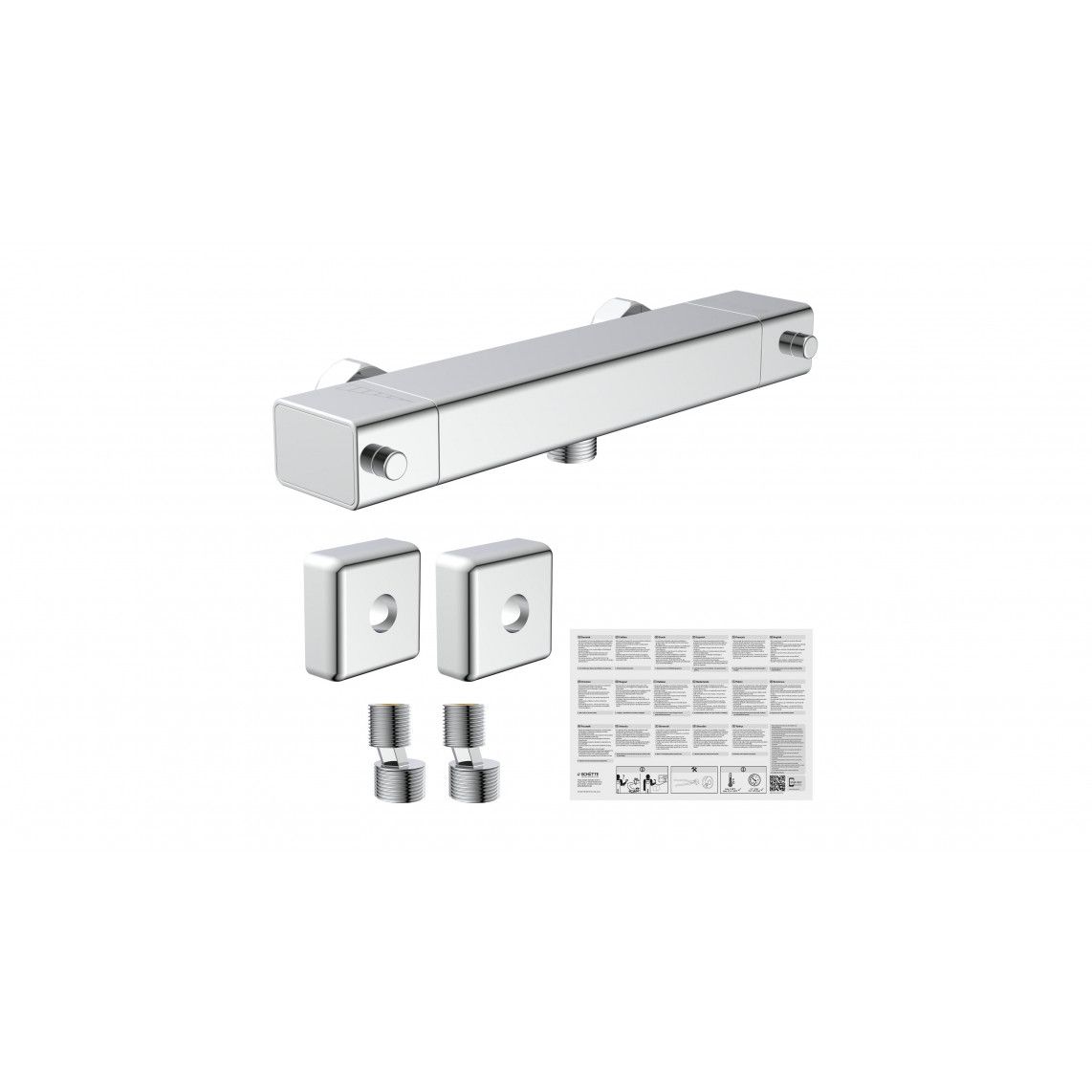 52485 SIGNO Mitigeur thermostatique de douche, chromé vue 6