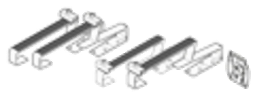 Bulex Helio Set Pattes DE Fixation Pour Tuiles Standard 1 Panneau