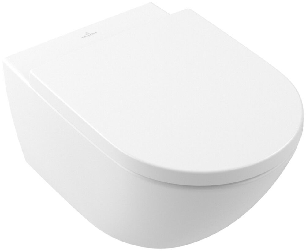 Villeroy&boch Subway 3.0 WC Suspendu Sans Rebord Twistflush Oval Stone White