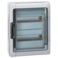 Coffret étanche 2 x 18 modules avec bornier - IP65 - Plexo