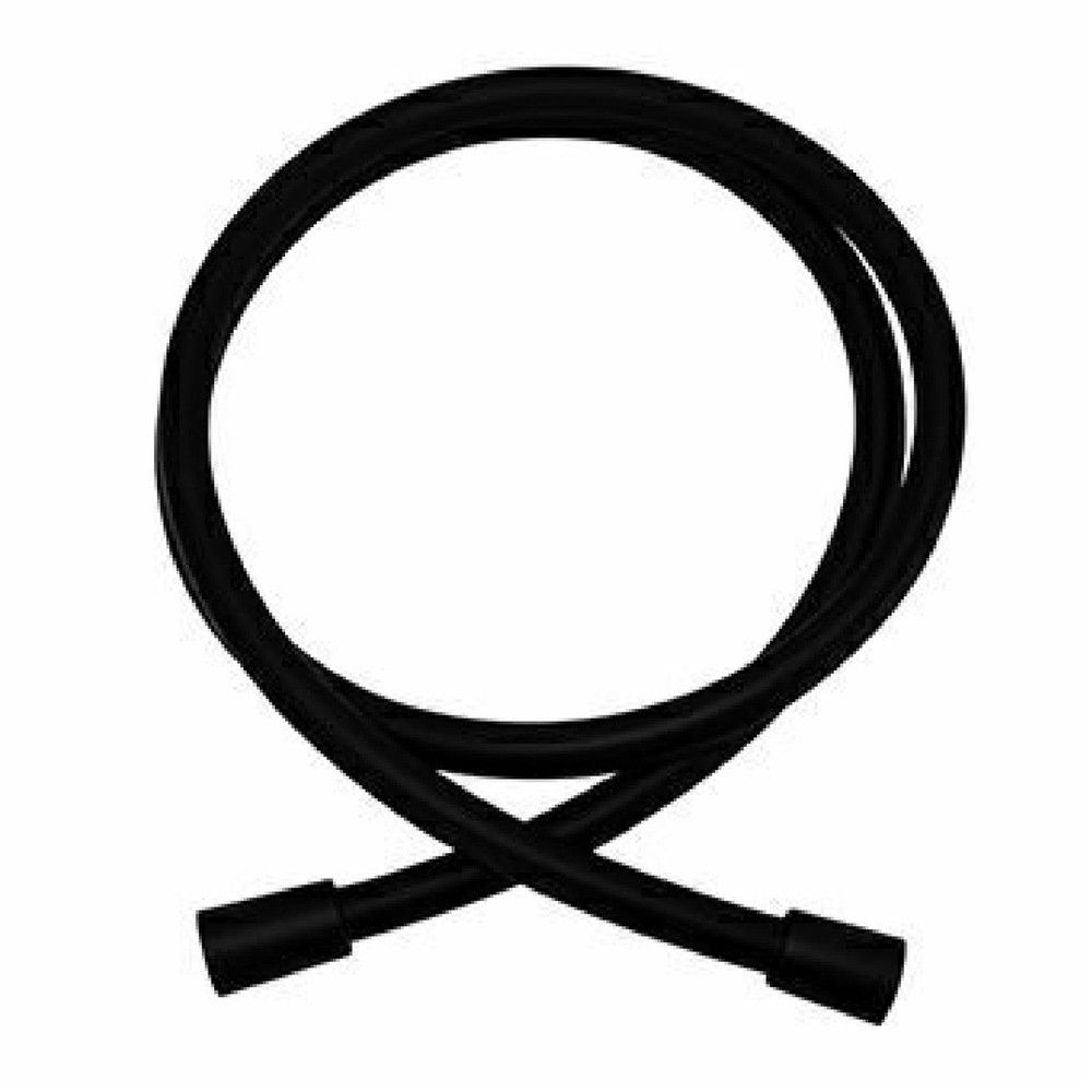 Zucchetti Flexible DE Douche PVC 1/2×1/2 1500MM Noir