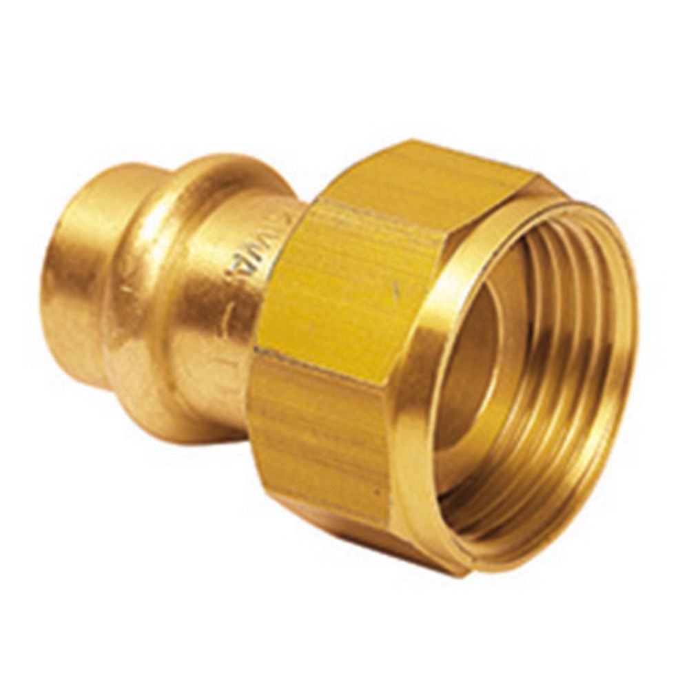Conex Bänninger Profil-b Raccord Écrou Libre Bronze FF 35×6/4”F