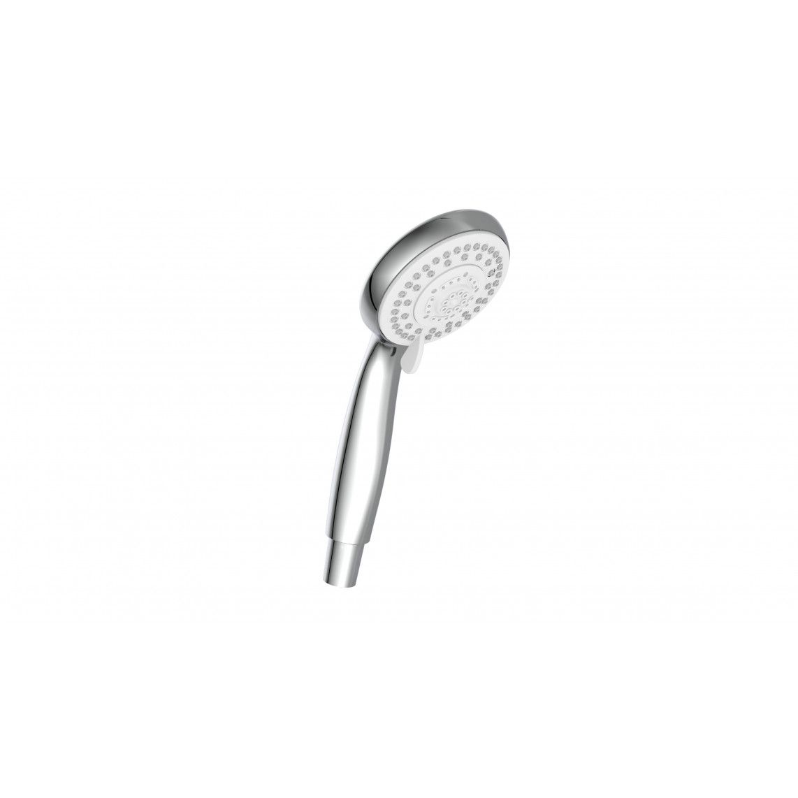 60500 AQUASTAR Overhead shower set, chrome/white, with tray (mid diverter) vue 3