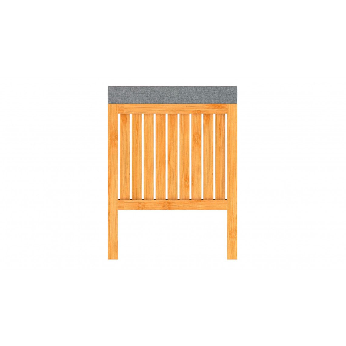 BMBA02-WKBH Bamboe Wasmand met zitkussen vue 2