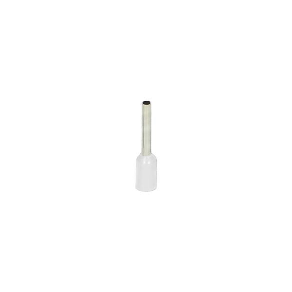 Embout de câble isolé section maximum 0.5mm² longueur du manchon en Cuivre: 8mm, 100 pièces