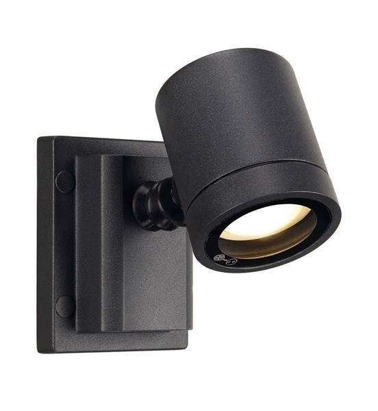 New Myra wall applique, Anthracite, Gu10, maximum 50W, IP55