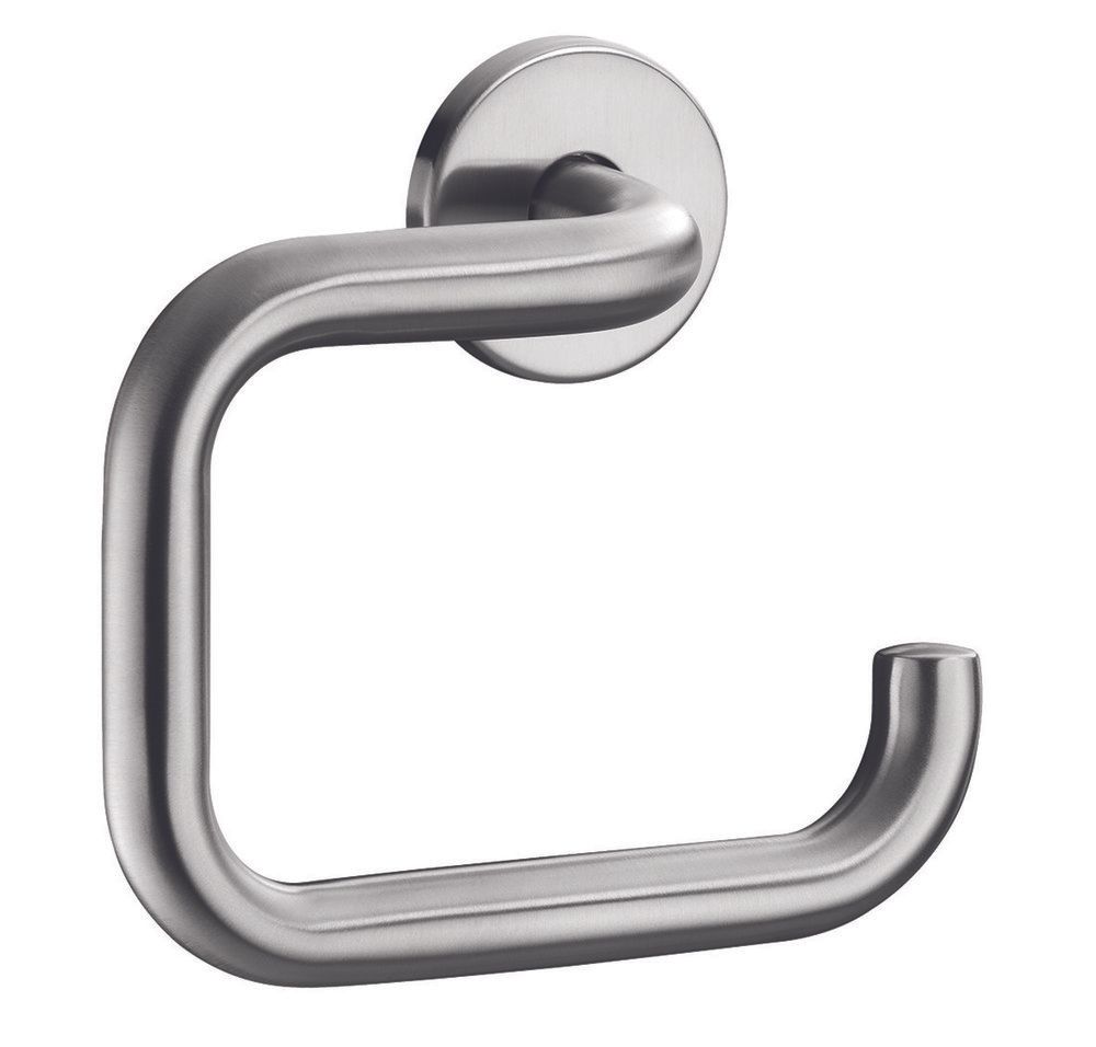 Delabie Porte-papier WC EN U INOX Poli Satiné Fixations Invisibles