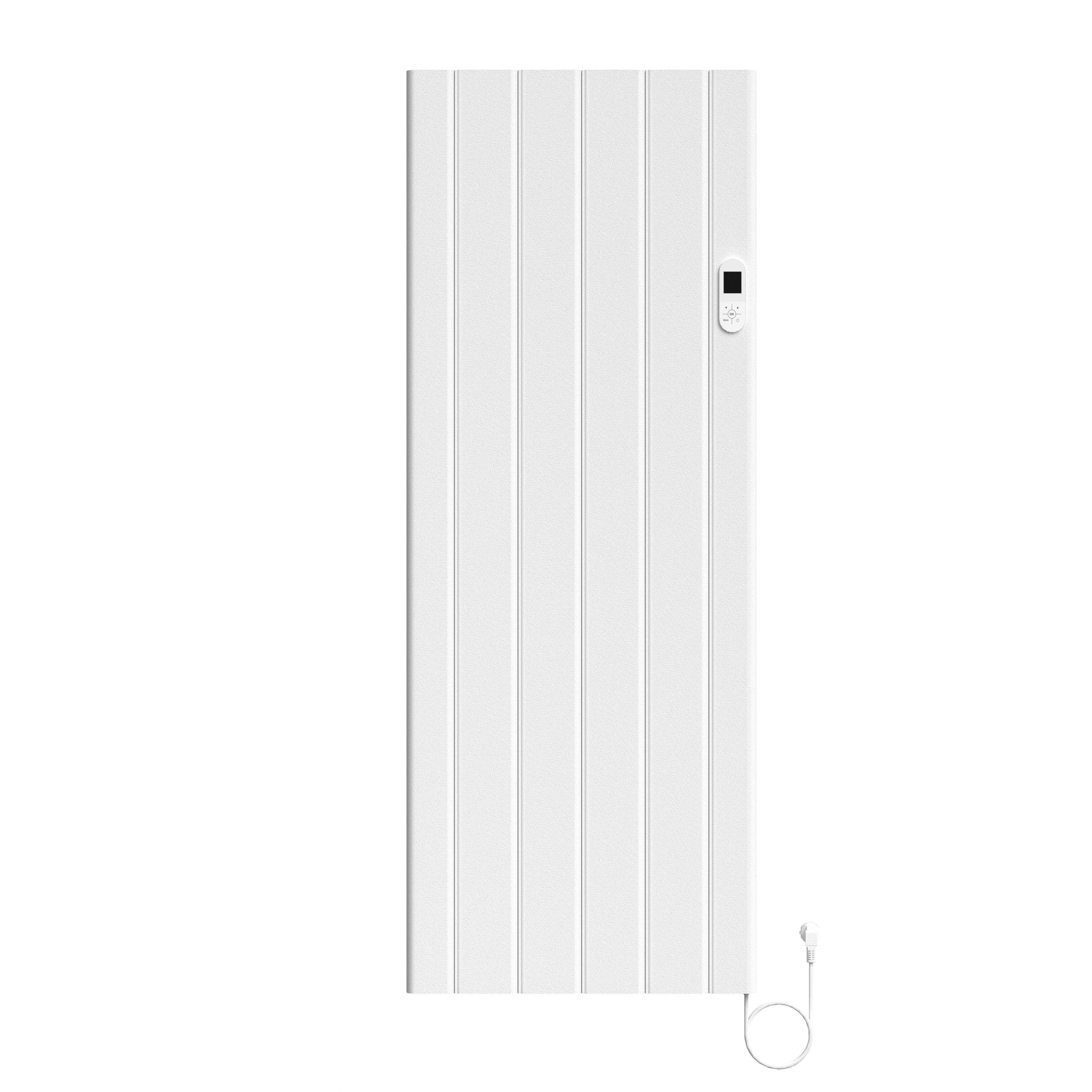 BELRAD ELEKTRISCHE RADIATOR - MET DIGITALE PROGRAMEERBARE THERMOSTAAT - SMART WIFI - 2000W - 1600X608X90 MM - MAT WIT vue 3