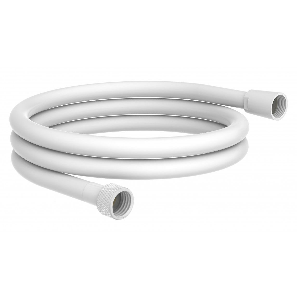 63878 Doucheslang 150 cm, mat wit vue 2