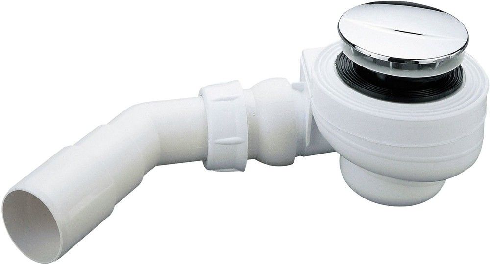 Nicoll Garniture DE Receveur DE Douche Turboflow D90 MM Chrome
