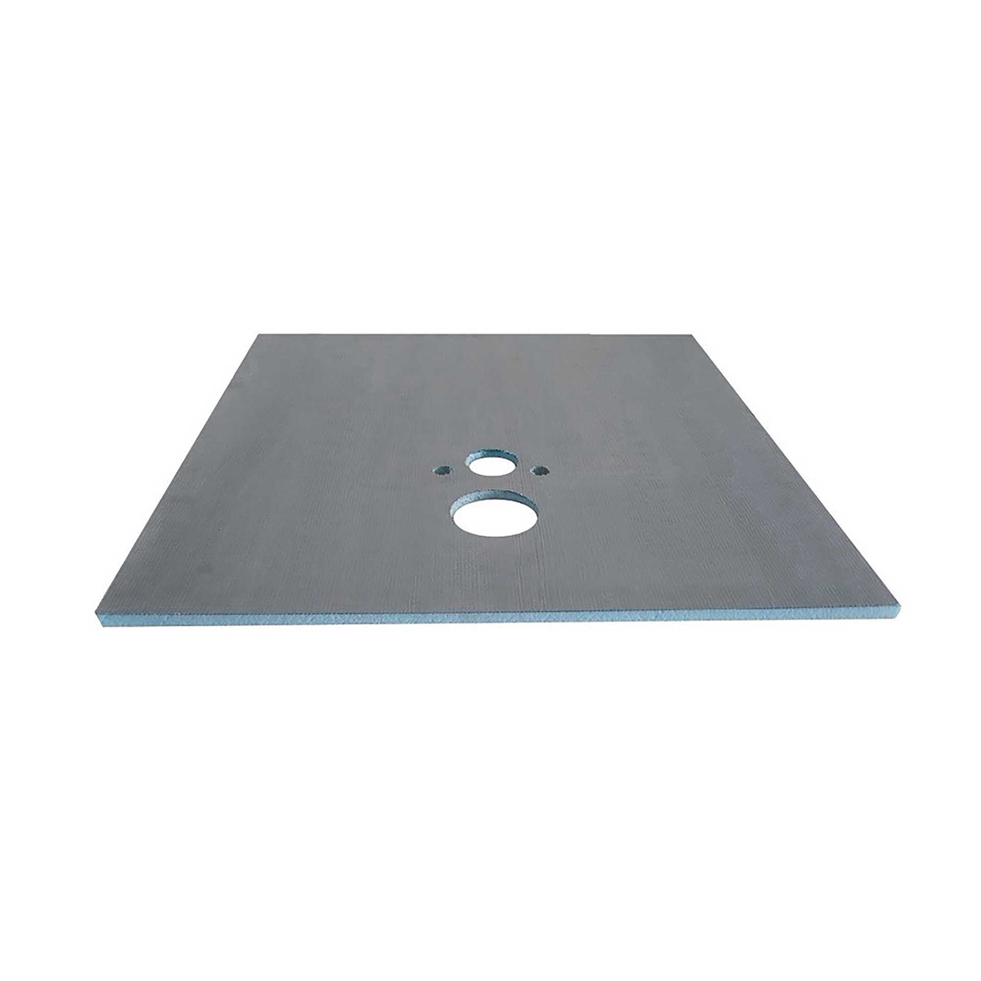 PLAQUE DE CONSTRUCTION ET D'ISOLATION WC SUSPENDU - ETANCHE - XPS - 1200X1300X20MM - GRISE vue 4