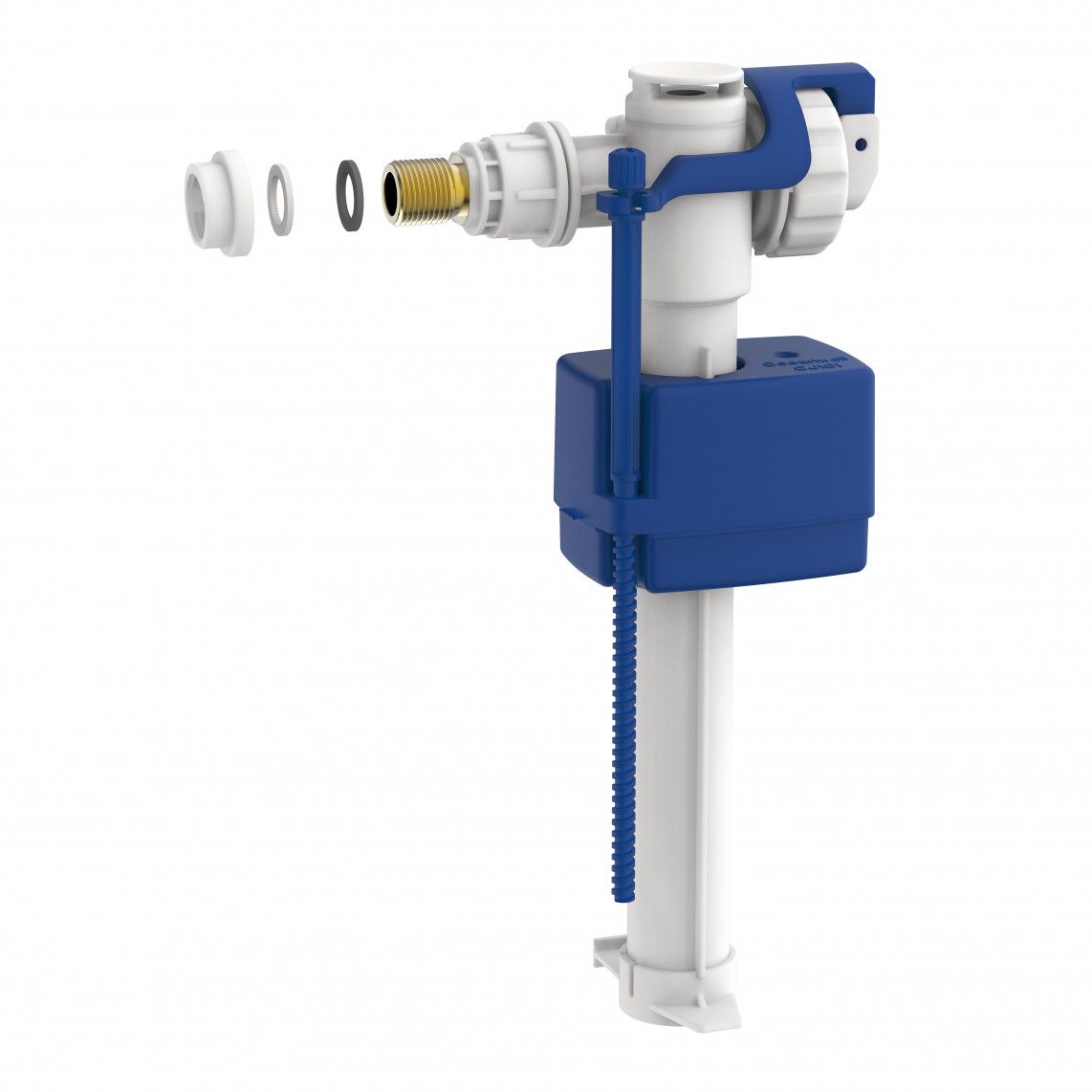 98683800 Universal-Vlotterafsluiter, wit/blauw, 6-9 liter vue 7
