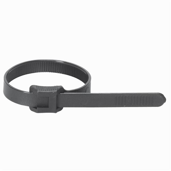 Collier colson - longueur 262mm largeur 9mm - Noir - protégé UV