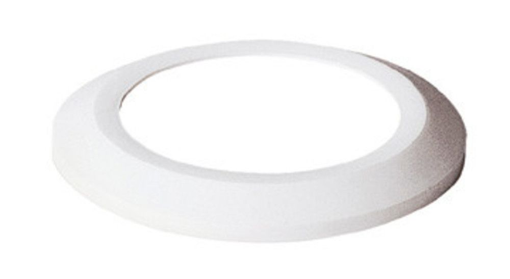 Nicoll rosace pour raccord WC D 90 mm PVC blanc