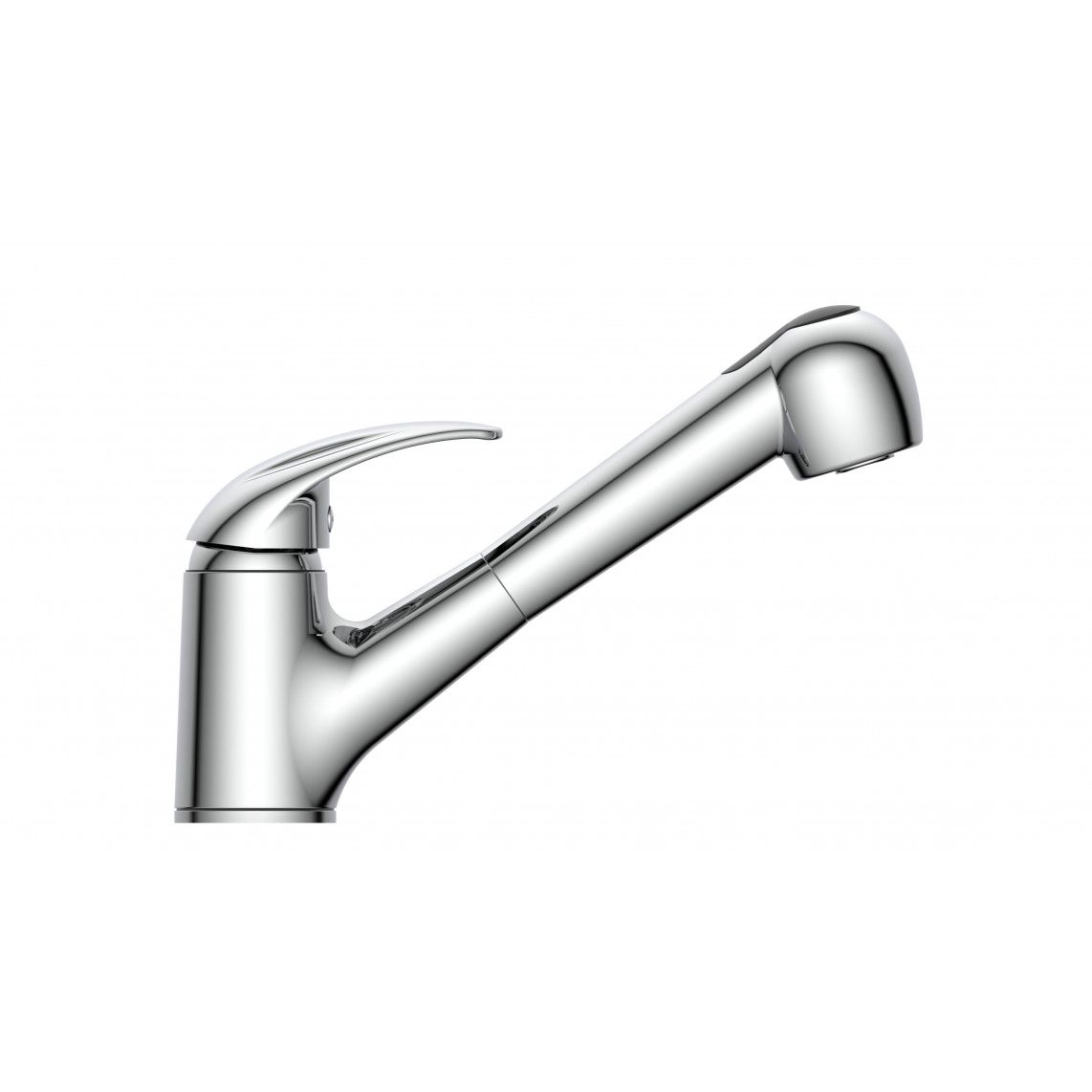 33370 ABERDEEN Sink mixer, chrome, with pull-out sprayer vue 2