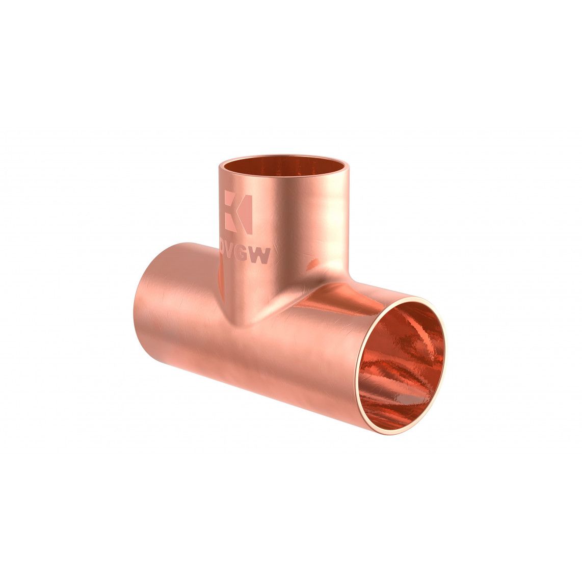 989049655 Tee piece, copper solder fitting, 22 mm, 3 sockets (10x) vue 2