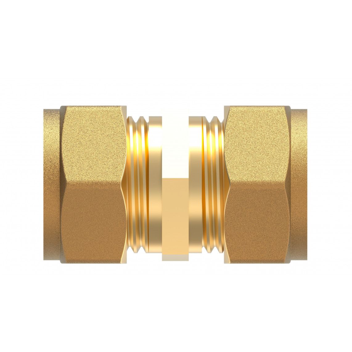 989454317 MS fitting, blanco, 15 mm, knelfitting voor koperen buis, vue 2
