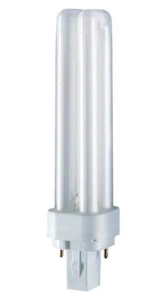 Ampoule CFL PL-C économique G24d-2 18W / 840 (2 broches) DULUX D