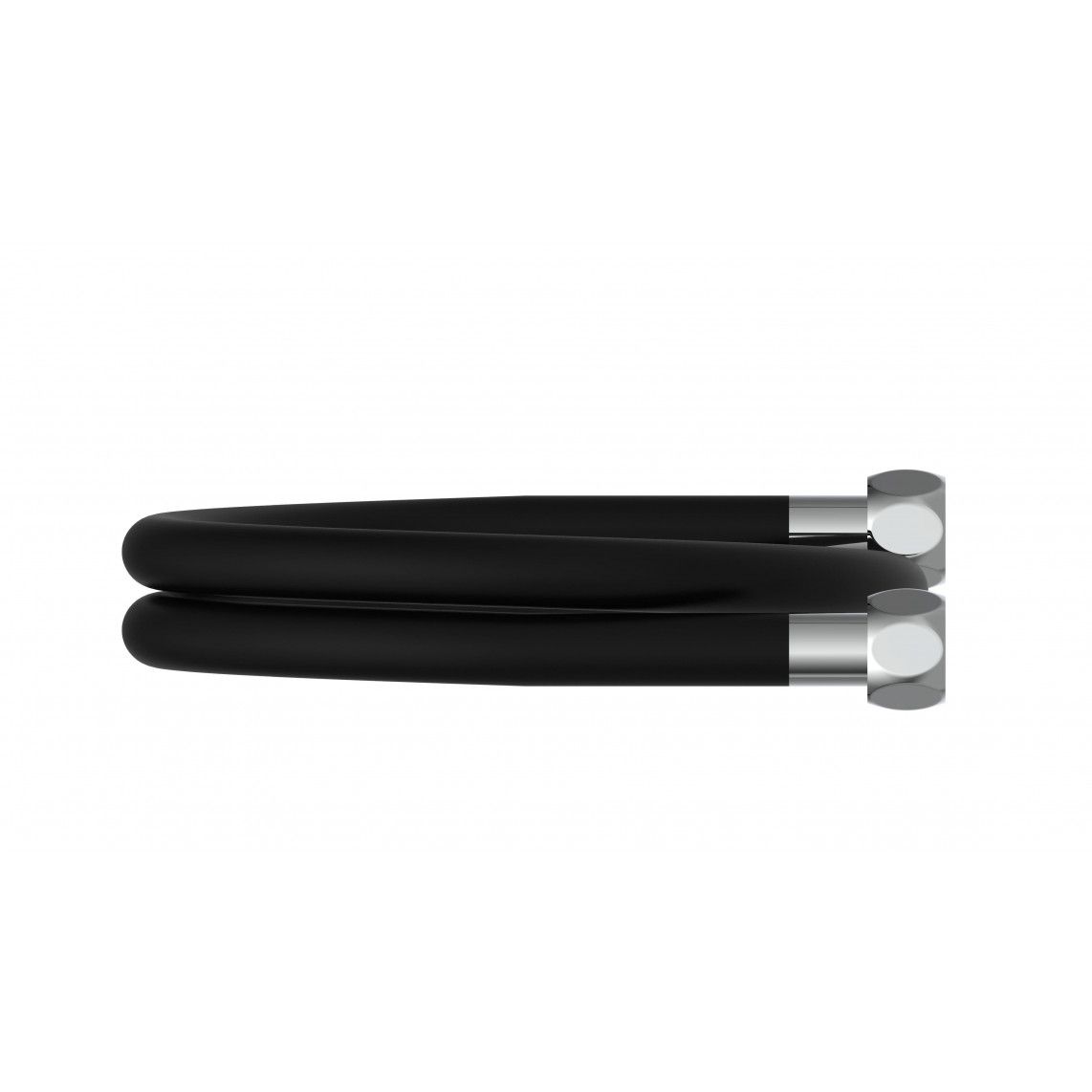 01895 Doucheslang, 80 cm, kunststof, zwart, bijv. voor DXLD60088CS vue 2