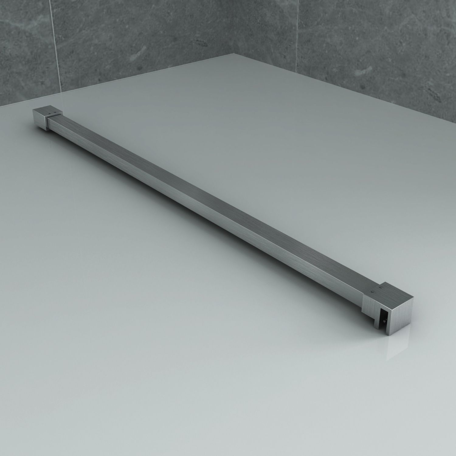 ALONI BARRE DE STABILISATION - RÉDUCTIBLE - 100 CM - ACIER INOX BROSSÉ vue 2