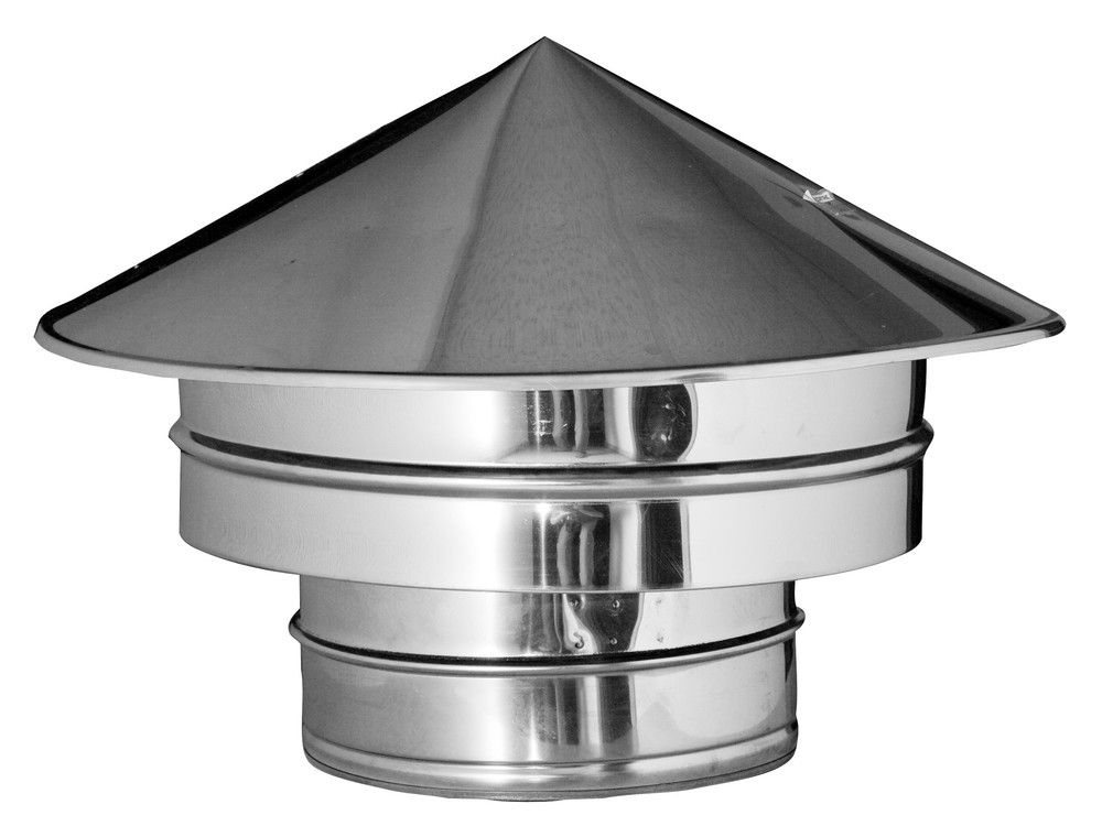 Dinak SW06 012 Capuchon Pare-vent D100 INOX 316L