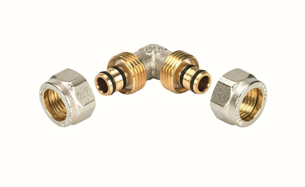 Henco coude fileté 90° 16-16