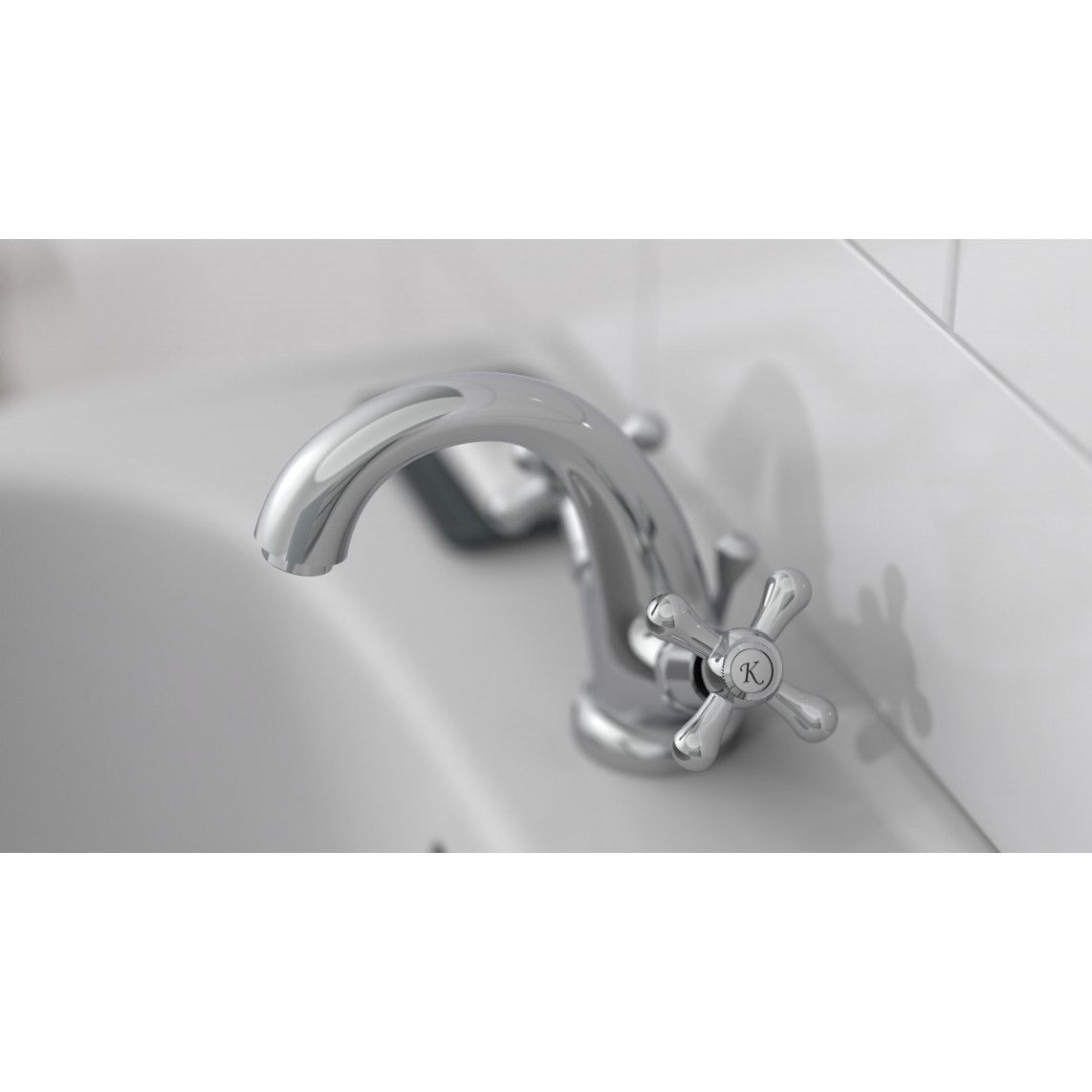 33510 ELK Wash basin mixer, chrome vue 8