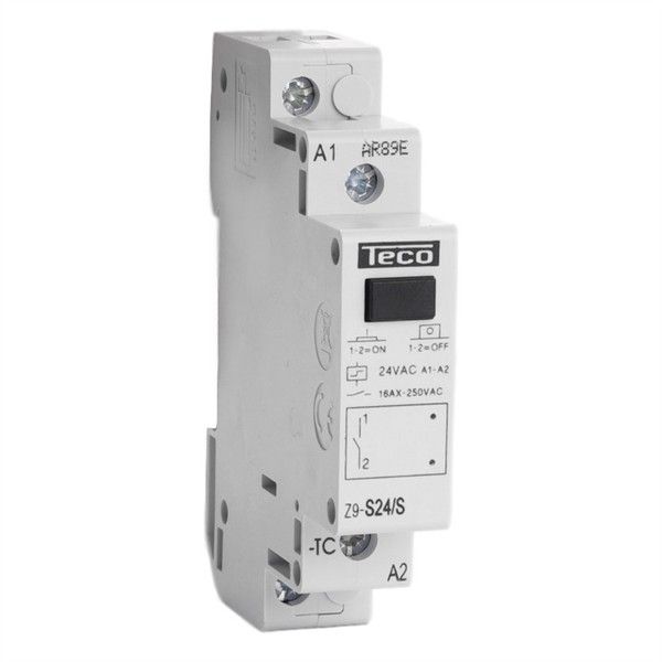 Télérupteur 24Vac 16A 1 NO