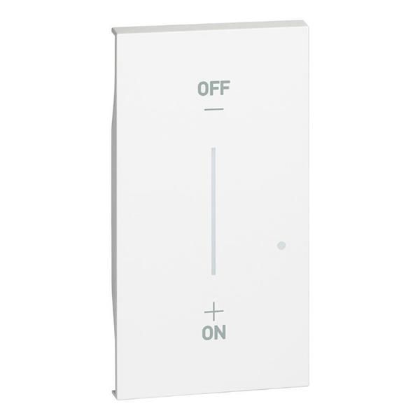 LNow WN - doigt variateur 2 modules finition Blanche