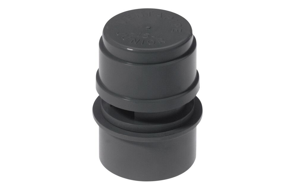 MC Alpine Ventapipe Jr. Soupape Anti-vide D32MM/D40MM ABS Gris