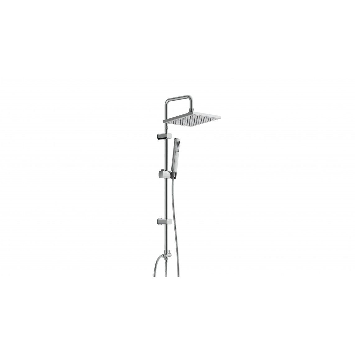 60090 TOKYO Overhead shower set, chrome vue 2