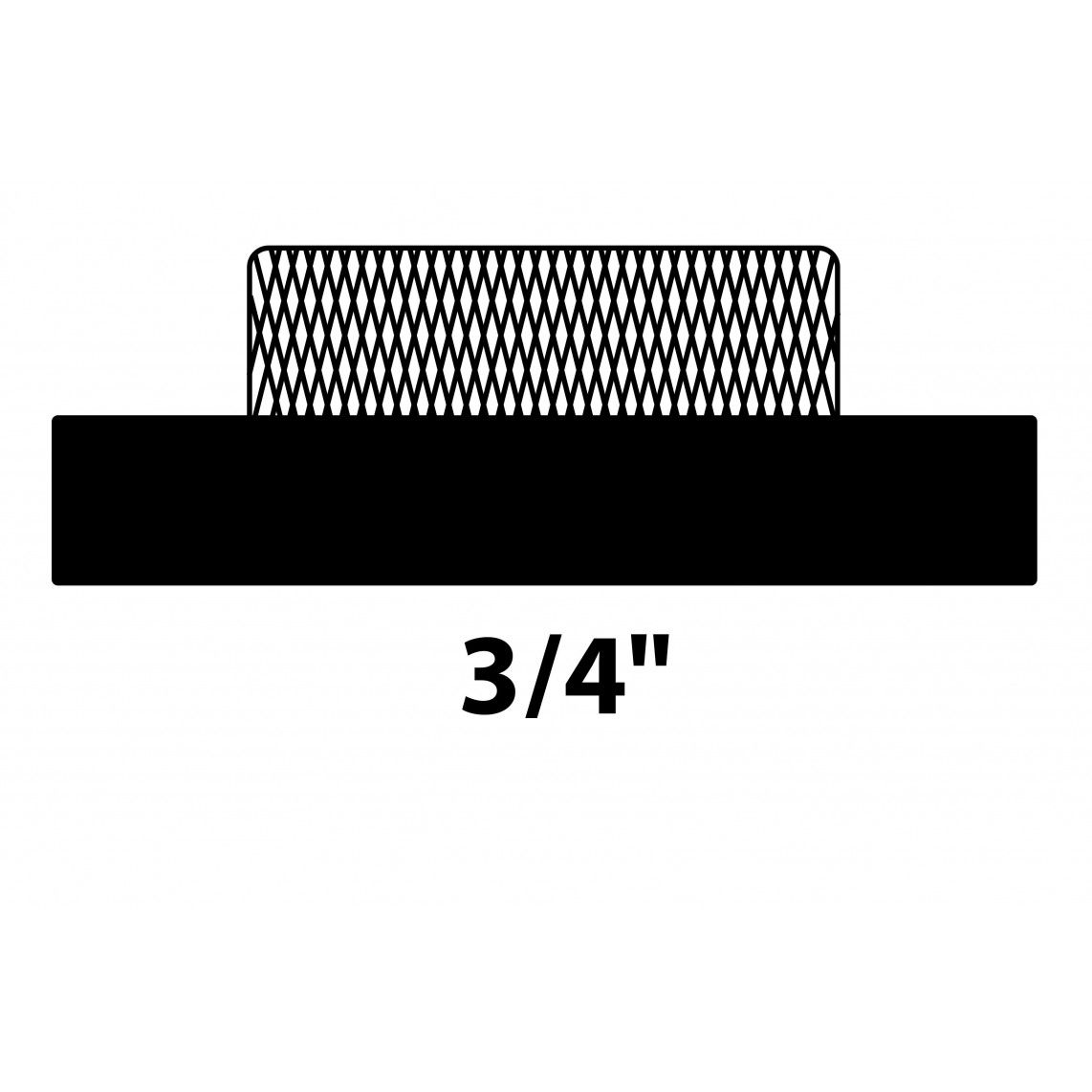 98686504 Vuilvangerzeefafdichting, voor 3/4" vue 2