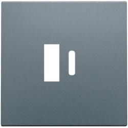 Set de finition pour double chargeur Usb - A et Usb - C intelligent Alu Steel