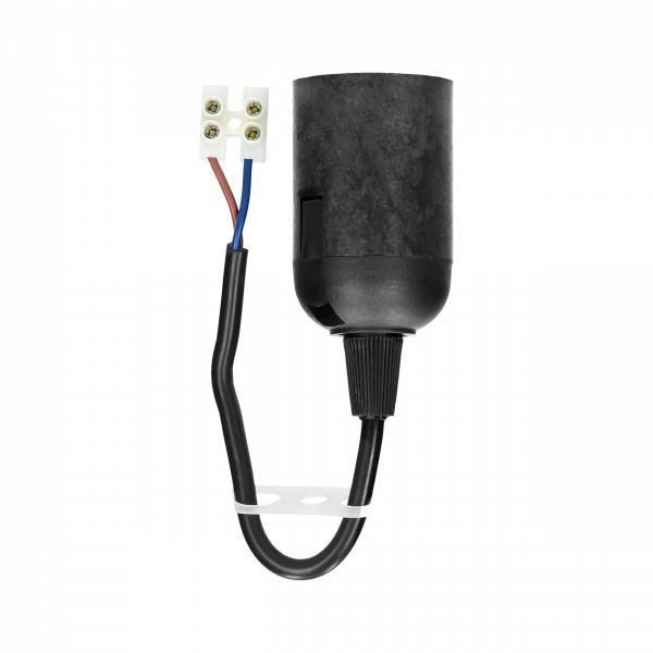 Soquet E27 Noir avec câble