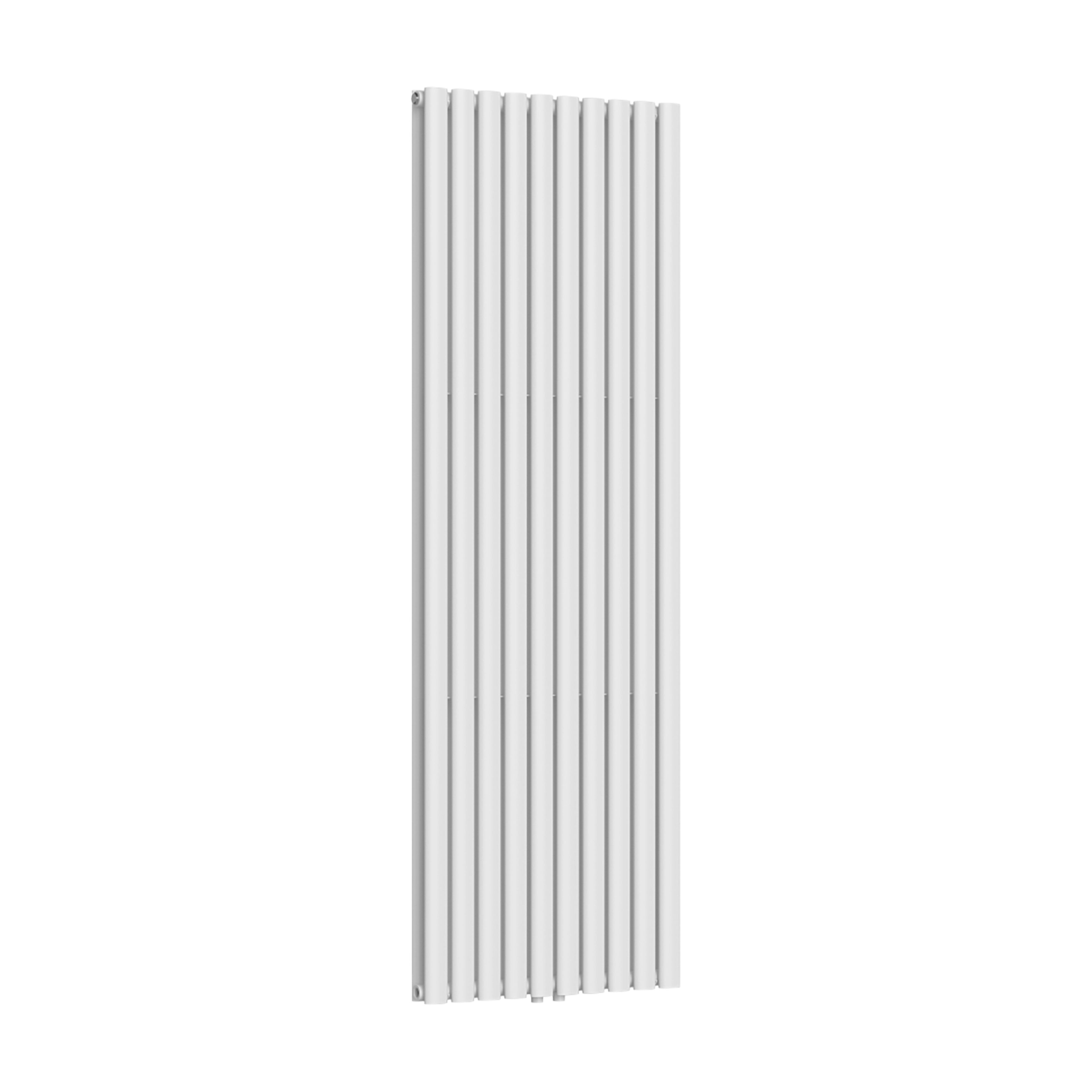 VERTI OVAAL RADIATOR - 1800X600 - 2050W - GLANZEND WIT vue 3