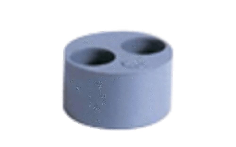 Nicoll Raccord À Coller PVC Tampon DE Réduction Double Mff D 93 X D 40 Gris