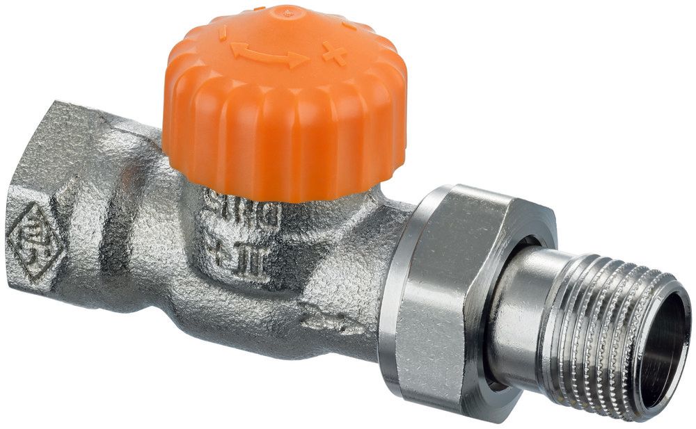 Heimeier Eclipse Robinet Thermostatique Débit Droit 1/2”F
