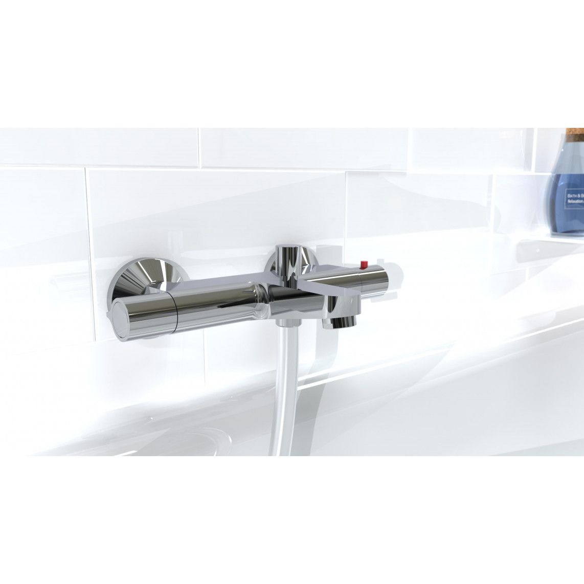 52450 VICO Thermostatische badkraan, chroom vue 6