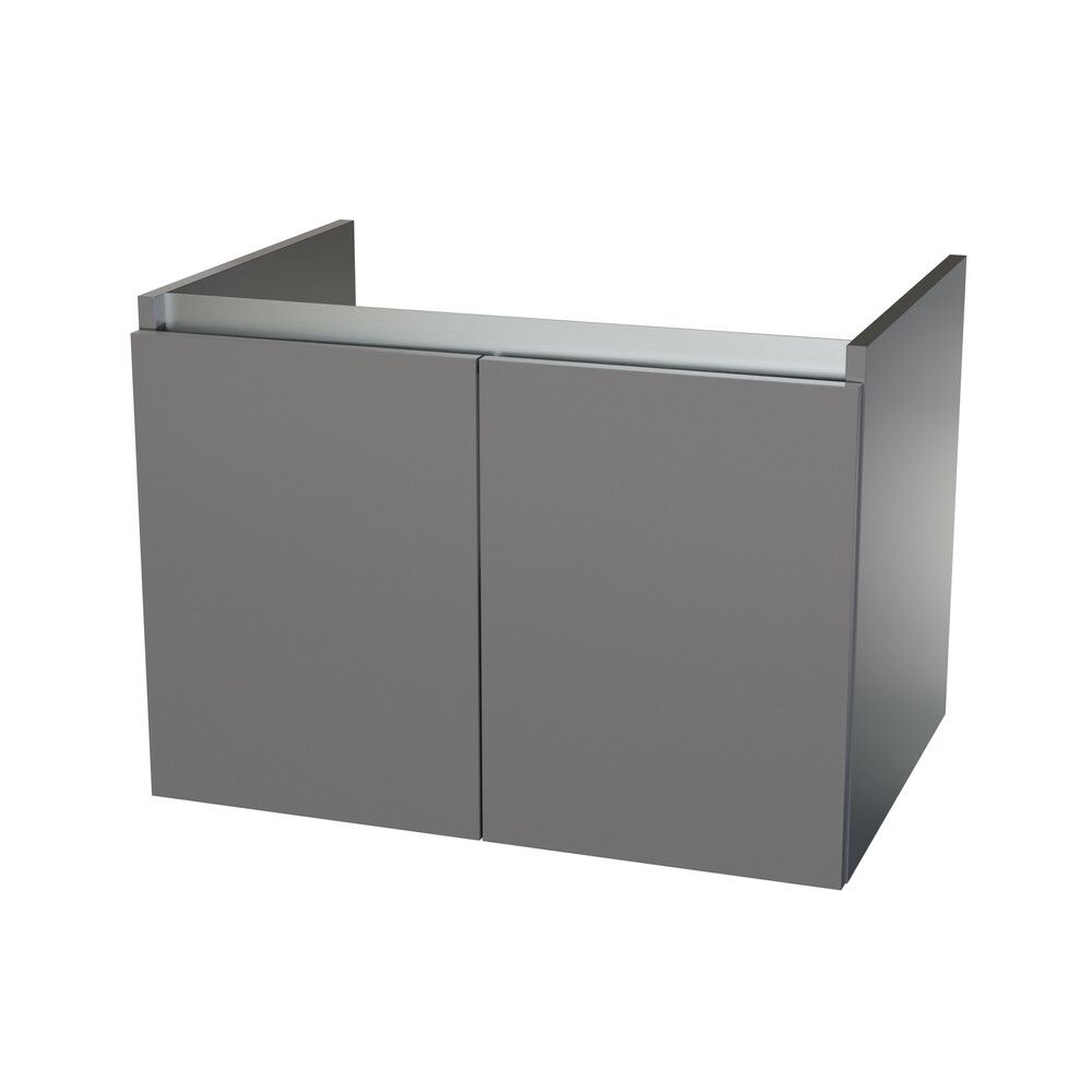 Intro Tempus Sous-meuble 700×500×495MM 2PORTES Artic Grey