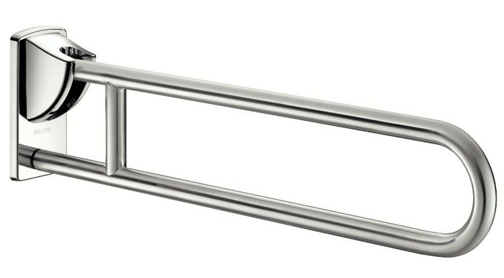 Delabie Barre DE Maintien Rabattable 850MM INOX Satiné >200 KG Ultrasatin