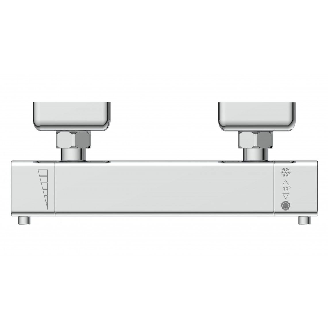 52485 SIGNO Mitigeur thermostatique de douche, chromé vue 4