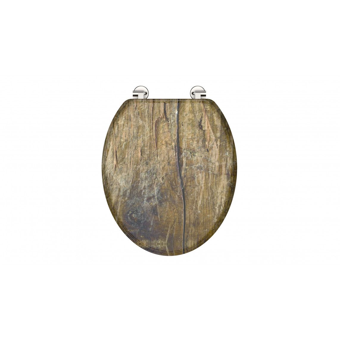 80024 MDF WC-zitting SOLID WOOD vue 2