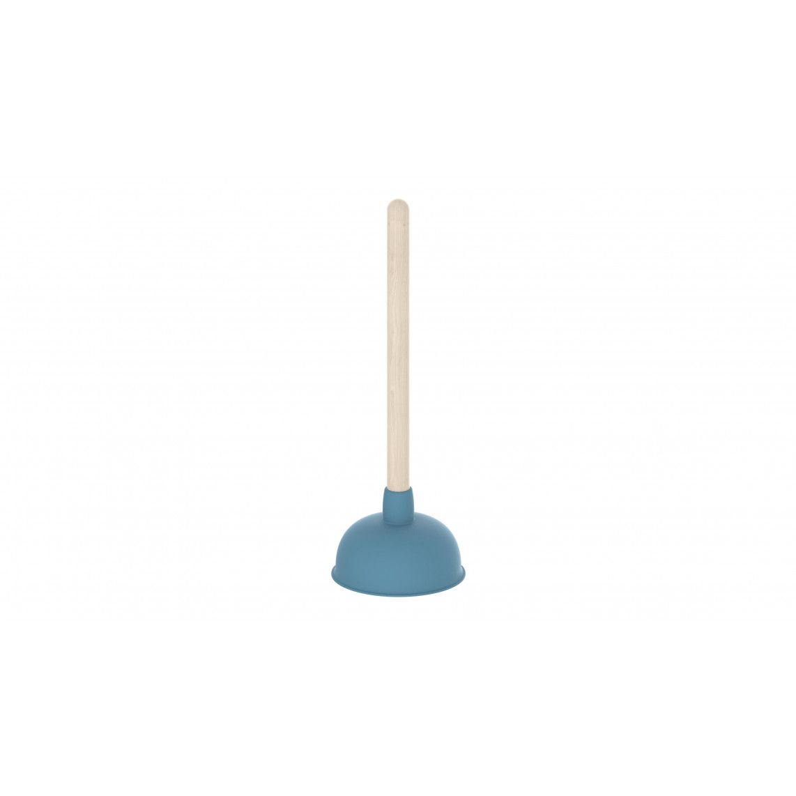 BZ001 Gootsteenreiniger met Houten handvat, Ø 140 mm, blauw vue 2