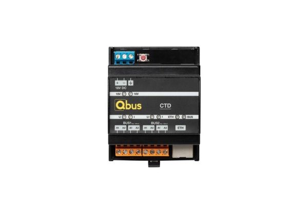 Contrôleur pour 10 modules Qbus (extensible), alimentation et commande Qbus Cloud inclus
