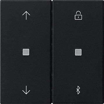 Horloge de store et programmable System 3000 BT symboles de flèche Noir mat (laqué) - utilisation