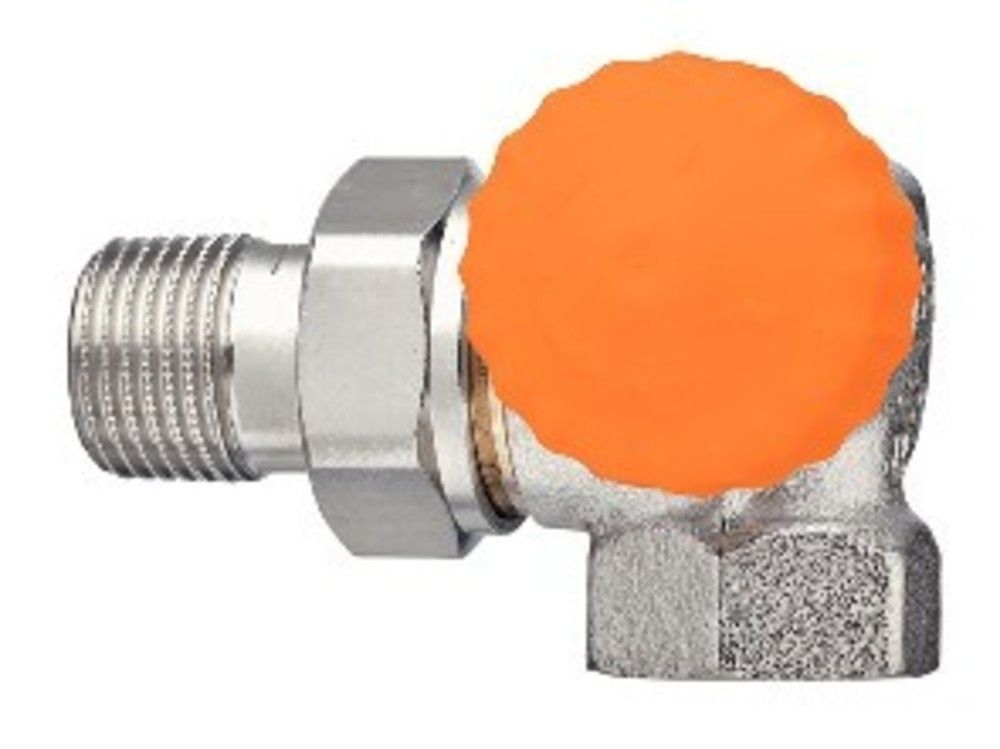 Heimeier Eclipse Robinet Thermostatique Débit Double Équerre Droit 1/2”F