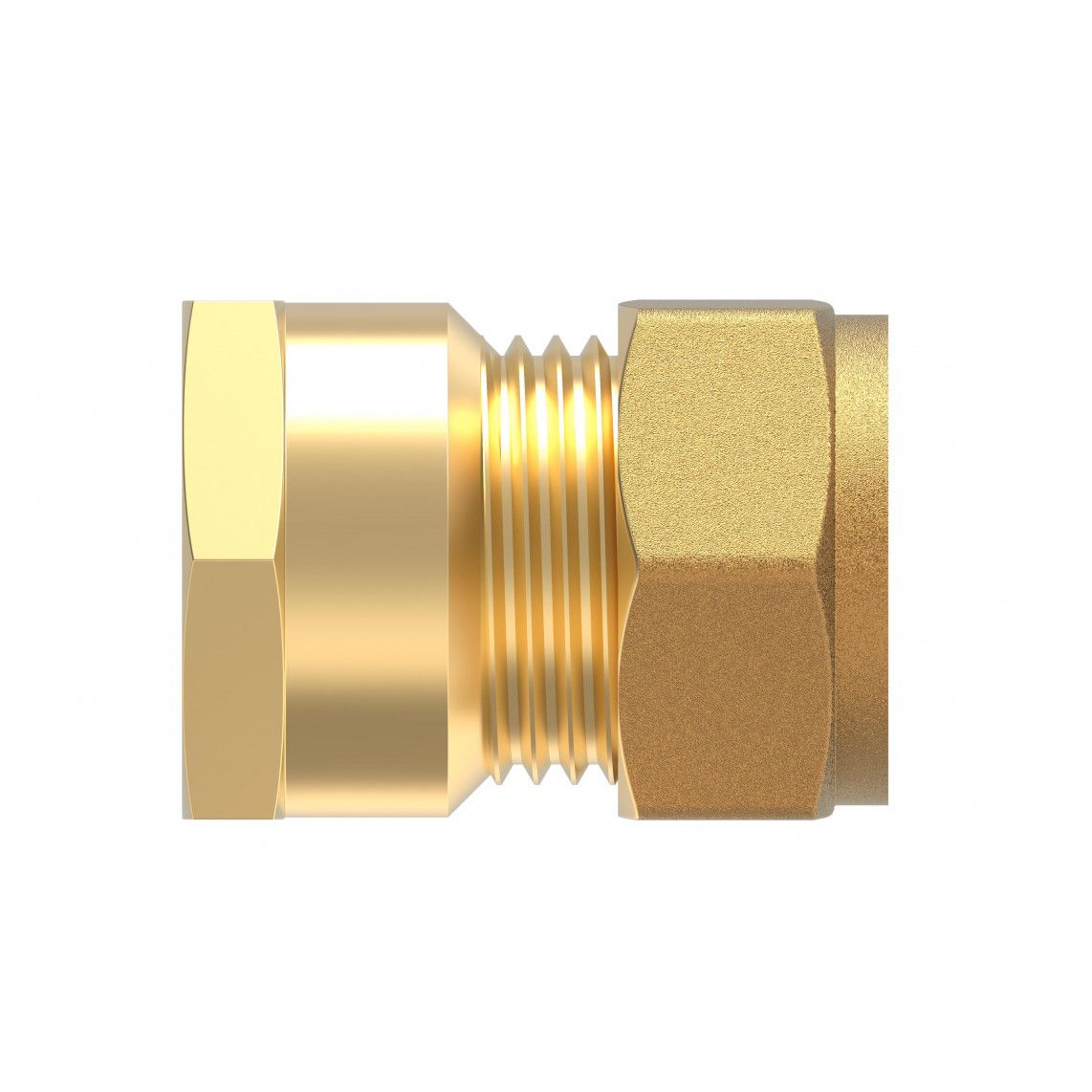 989456317 MS overgangsstuk, blanco, 18 mm x 1/2"BI, knelfitting voor koperen buis, vue 2