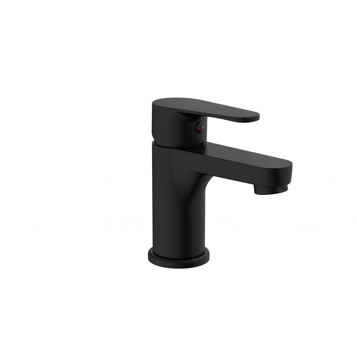 NI075CALCRBL CLAUDIO Wash basin mixer, black matt vue 2