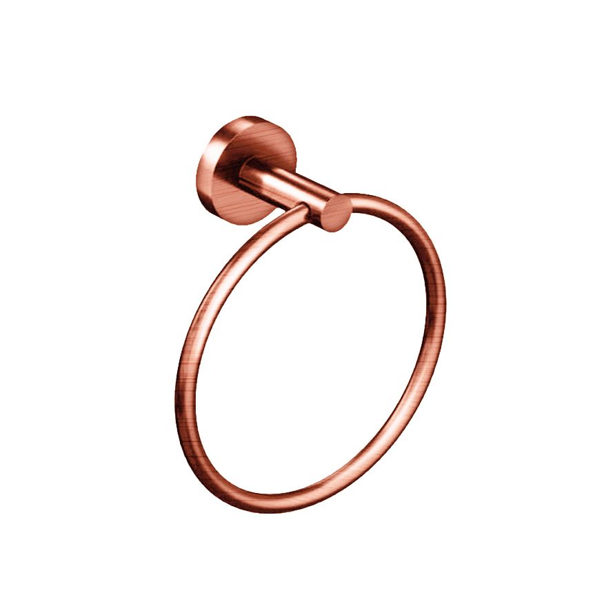 Aloni Anneau Porte-serviettes 16 CM - Cuivre Brossé