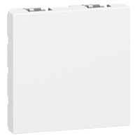 Mosaic obturateur 2 modules Blanc